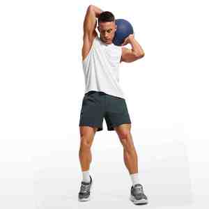 Pantalones cortos de compresión 2 en 1 para hombre, de 7 pulgadas, para gimnasio, de secado rápido, para trotar, comodidad, cintura elástica, sublimada, dos - Product Image 5