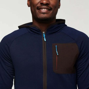 Sweat à capuche zippé en polaire de haute qualité pour hommes et femmes confortable et élégant parfait pour les vêtements décontractés et les activités de plein air - Product Image 3