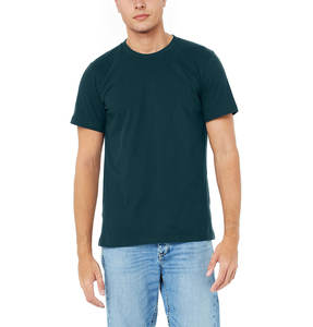 BELLA + CANVAS Unisex Heather CVC Camiseta de manga corta Cuello redondo clásico Camiseta CVC transpirable ligera para hombres y mujeres - Product Image 1