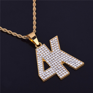 Personalizado Iced out colgante Moissanite diamante 925 Plata VVS laboratorio cultivado colgante Hip Hop joyería hombres collar - Product Image 4