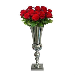 Jarrón redondo dorado elegante acento decorativo perfecto para fiestas de cumpleaños celebraciones de bodas y eventos especiales de la India - Product Image 3