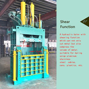 Presse <span class=keywords><strong>à</strong></span> balles en métal enterrée hydraulique <span class=keywords><strong>à</strong></span> levage vertical de 250 tonnes pour boîte en aluminium carton en plastique de <span class=keywords><strong>voiture</strong></span> de ferraille inoxydable - Product Image 3