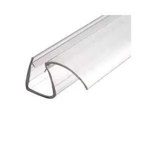 Doccia bagno porta finestra di vetro impermeabile in gomma siliconica PVC striscia di tenuta