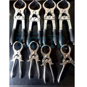 Pinzas de Castración de Acero Inoxidable Reutilizables de Alta Calidad, Aplicador de Castración Veterinaria para Animales, Tamaños Personalizados - Product Image 4