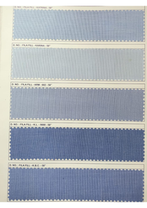 Tissu en denim lourd respirant de haute qualité, uniforme confortable, chemise-robe élégante pour filles et garçons, teinture unie, techniques de tissage - Product Image 2