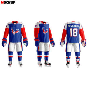 ชุดฮอกกี้น้ำแข็งสั่งทำพิเศษระดับมืออาชีพ เสื้อฮอกกี้แบบซับลิเมชั่นสำหรับทุกเพศ คุณภาพดีที่สุดสำหรับชุดกีฬา - Product Image 6