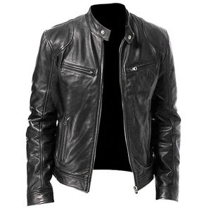Veste de moto élégante et tendance pour homme, veste de course en cuir pour moto, veste de course pour moto, nouveau style - Product Image 3