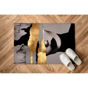 <b>Abstract</b> Woman <b>Rugs</b>, Golden Woman <b>Rugs</b>, Woman <b>Rugs</b>, Modern <b>Rugs</b>,Goblen <b>Rug</b> - Product Image 5
