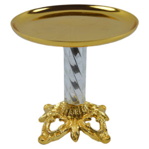 Support à gâteau en métal de couleur or, entièrement arrondi, à prix chaud, idéal pour la décoration de Table de fête d'anniversaire, de mariage - Product Image 1