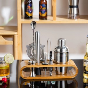 Venta caliente portátil de acero inoxidable increíble juego de herramientas de barra completa abridor de vino juegos de herramientas Kit de barman - Product Image 2