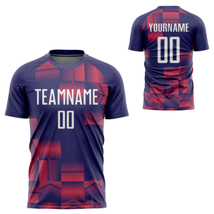 Maillot de football design personnalisé de haute qualité, respirant, chemise à séchage rapide en coton, au prix de gros - Product Image 3