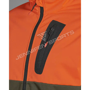 Chaqueta de Caza para Hombre, Altamente Recomendada, 100% Poliéster, Tejido Soft Shell Transpirable, Invierno, Dos Colores, Casual - Product Image 4