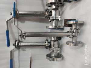 Válvula de cierre de bola Manual de aceite de alta temperatura personalizable Precision-Craft para sistemas de GNL válvula de cierre Manual criogénica OEM - Product Image 3