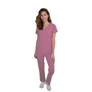 Vente en gros d'uniformes médicaux élégants ensembles de survêtements en coton pour hôpitaux costumes de jogging pour médecins infirmières vêtements unisexes personnalisés - Product Image 1