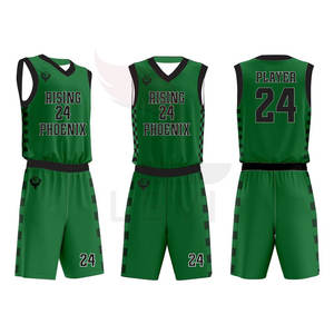 Uniformes de basket-ball à sublimation personnalisés Vêtements de sport 100% Polyester Adultes Taille personnalisée Conceptions personnalisées Autres vêtements de sport - Product Image 1