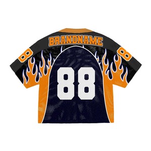 Maillots de football à manches courtes imprimés personnalisés unisexes propre chemise de marque à sublimation vêtements de football au design unique - Product Image 2