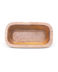 Tazón de madera decorativo hecho a mano para velas, frutas o ensaladas Tazón de granja rústico vintage de alta calidad - Product Image 5