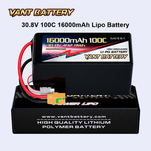 Аккумуляторная батарея VANT FPV 8S 30,8 V 16000mAh 100C XT90-S с высокой плотностью энергии для дрона - Product Image 6