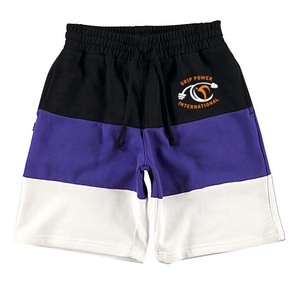 Shorts de plage décontractés pour hommes en polyester, taille élastique, logo personnalisé brodé, respirant, séchage rapide, motif géométrique pour la course à pied - Product Image 4