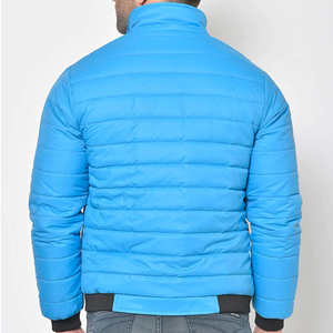 Wholesale Custom Nylon Bubble Jacket Quilted Winter <b>Men</b> Removeable Hooded Puffer Jackets OEM Service Design From Pakistan - Product Image 4
