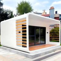 Maisonnette mobile préfabriquée Apple Cabin pour plusieurs applications, y compris supermarché, école, appartement, hôpital