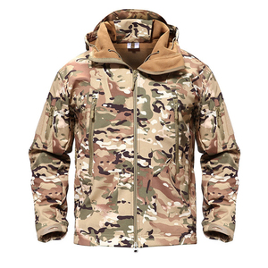 Vestes Softshell pour hommes, tendance, imperméables, respirantes, chaudes, en polyester avec logo teinté sur le devant pour le travail - Product Image 4