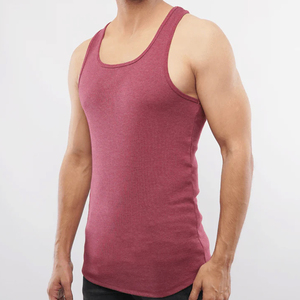 Camiseta sin mangas para hombre con logotipo personalizado al por mayor con alta calidad/servicio OEM camiseta sin mangas de entrenamiento transpirable para hombre - Product Image 3