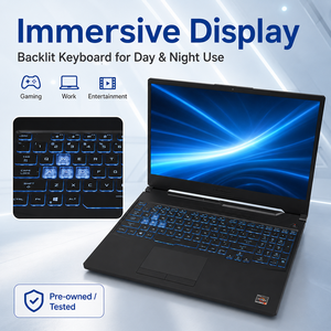 Portátil para Juegos de <span class=keywords><strong>Segunda</strong></span> <span class=keywords><strong>Mano</strong></span> Casi Nuevo con Windows 10, 8 GB de Memoria, Pantalla de 15.6 Pulgadas, Tarjeta Gráfica Doble Dedicada, Garantía de 6 Meses - Product Image 6