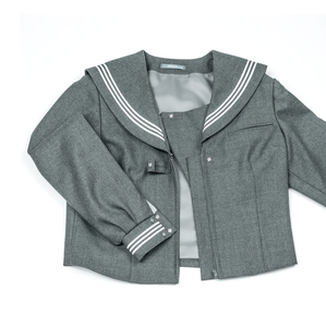 Uniforme Escolar Japonés de Invierno para Adultos, Estilo Marinero, con Abertura Frontal, en Existencia - Product Image 1