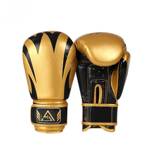 Gants de boxe en cuir de qualité supérieure Entraînement Mma Kickboxing Muay Thai - Product Image 2