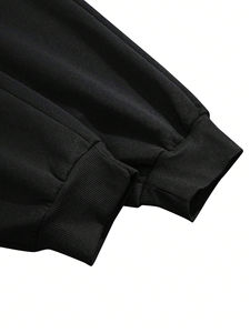 ชุดวอร์มแขนยาวมีซิปผ่าครึ่งแบบลำลองของผู้ชายชุดวอร์มเทรนนิ่งผ้าขนแกะผลิตตามสั่ง - Product Image 5