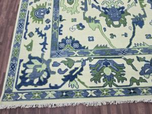 Tapis oriental Oushak de style turc élevé fait à la main pour salon décor à la maison commande minimale 1 pièce - Product Image 4