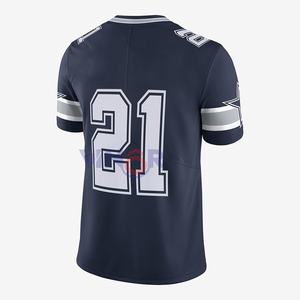 Maillot de football américain de haute qualité en gros maillot de football américain personnalisé en maille imprimé par sublimation maillot de football américain avec nom de l'équipe - Product Image 2