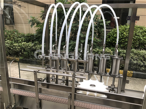 Nueva máquina de llenado de líquidos de vinagre neumática automática Llenadora de botellas eléctrica de 6 cabezales Bomba de fácil operación para bebidas - Product Image 6