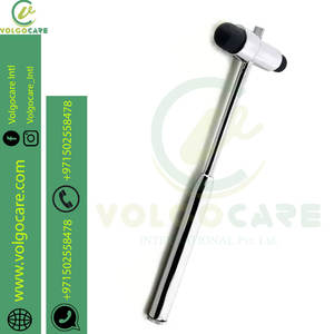 Marteau à percussion en acier inoxydable d'excellente qualité avec marteau de diagnostic à l'échelle Marteau d'auscultation médicale - Product Image 1