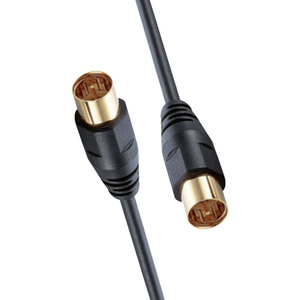 Câble <span class=keywords><strong>coaxial</strong></span> TV flexible en PVC 95 dB, double blindage, fil d'antenne OFC, câble <span class=keywords><strong>coaxial</strong></span> <span class=keywords><strong>numérique</strong></span> plaqué or pour Smart TV et radio - Product Image 1