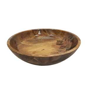 Vaisselle en bois de qualité supérieure façonnée à la main, texture lisse, présentation quotidienne des repas, durable, longue durée de vie, bois naturel à grain naturel - Product Image 2