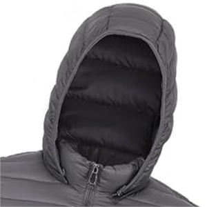 Blouson matelassé pour homme de qualité supérieure, personnalisable sur le devant, coupe-vent, imperméable, à capuche, entièrement personnalisable, très tendance, meilleures ventes - Product Image 5