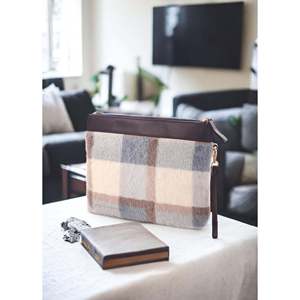 Bolso de noche a cuadros de 26x33 cm - Product Image 2