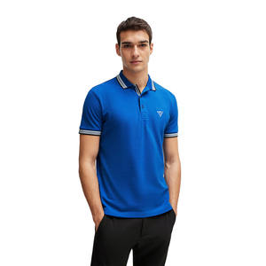 Men Casual Short Sleeve for <b>Polo</b> T <b>Shirt</b> with Custom Logo Eco Friendly <b>Blue</b> Color <b>Polo</b> T <b>Shirt</b> - Product Image 1