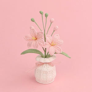 Maceta de Orquídea Marte Tejida a Crochet, Decoración para el Hogar, Uso Interior/Exterior, Decoración para Bodas y Festividades - Product Image 3