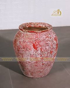 Atlantis Cerámica Rojo Antiguo AN039H50REA Maceta para el hogar y el jardín Plantas de interior o exterior y Mini paisajes - Product Image 5