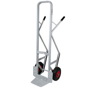 Chariot pliant léger en aluminium, option trois ou quatre roues, structure tubulaire avec glissière d'épaule, structure fermée pour usage industriel, OEM - Product Image 1