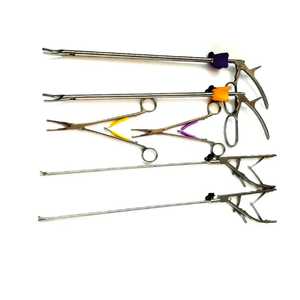 Euprun Price Porte-aiguille à cinq têtes pour laparoscopie Porte-aiguille incurvé pour laparoscopique Porte-aiguille lourd en forme de V - Product Image 5