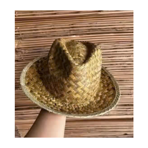 Bán buôn biểu tượng tùy chỉnh rộng vành nông dân làm việc ngoài trời Panama Sun <span class=keywords><strong>hat</strong></span> bãi biển Mexico mũ rơm - Product Image 2