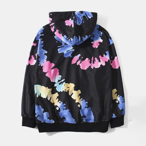 Sudadera con capucha de invierno para hombre de lana de algodón pesado de alta calidad con logotipo de sublimación personalizado Servicio OEM Tela de 340g - Product Image 2