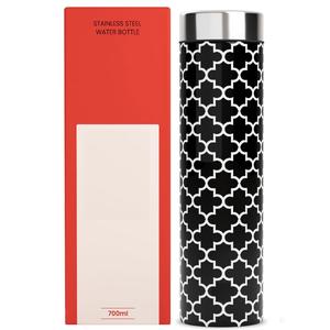 Botella de agua de acero inoxidable de tamaño estándar de impresión más vendida disponible más uso y propósito en la función de regalo de aniversario - Product Image 3