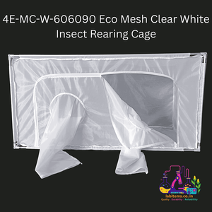 Eco-Friendly 4E-MC-W-606090 <b>Insect</b> Rearing Cage White Clear <b>Mesh</b> Fabric for <b>Insect</b> Culture - Product Image 1