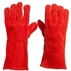 Gants de soudage en cuir Équipement de sécurité individuelle Gants de sécurité industriels pour les mains - Product Image 3