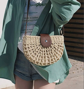 <b>Personalised</b> Shoulder Tote <b>Bag</b> Woven Paper Rope <b>Bag</b> Crochet Macrame Beach <b>Bags</b> Direct From Indian Supplier - Product Image 2